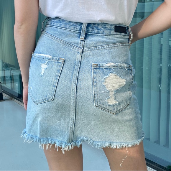 Abercrombie & Fitch Jean Skirt - Picture 3 of 4